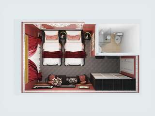 Отель Poeziya Mandriv Сходница Двухместный номер с 1 кроватью или 2 отдельными кроватями-13